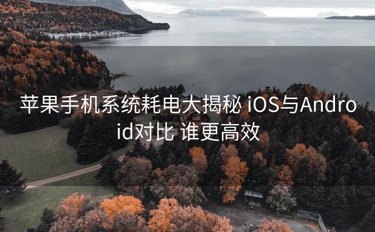苹果手机系统耗电大揭秘 iOS与Android对比 谁更高效