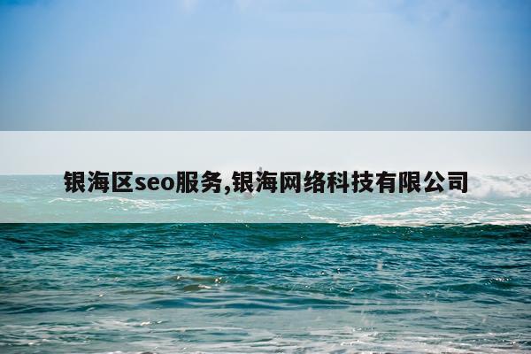 银海区seo服务,银海网络科技有限公司