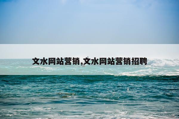 文水网站营销,文水网站营销招聘