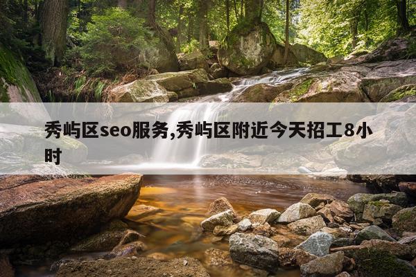 秀屿区seo服务,秀屿区附近今天招工8小时
