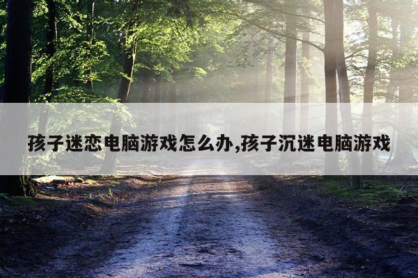 孩子迷恋电脑游戏怎么办,孩子沉迷电脑游戏