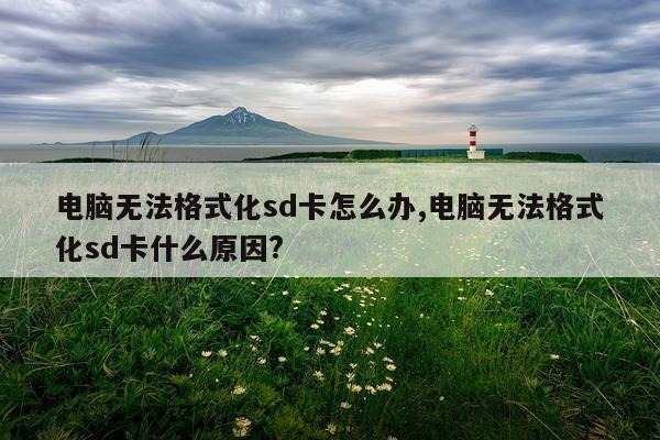 电脑无法格式化sd卡怎么办,电脑无法格式化sd卡什么原因?