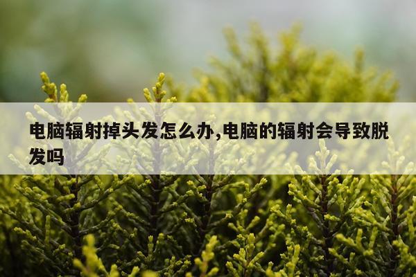 电脑辐射掉头发怎么办,电脑的辐射会导致脱发吗