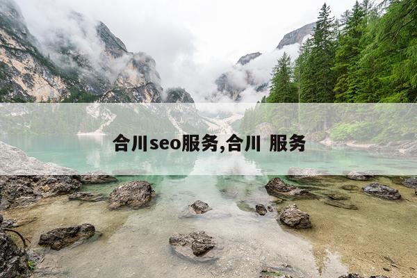 合川seo服务,合川 服务