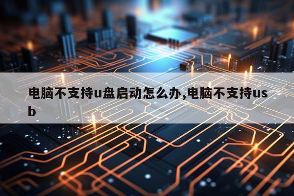 电脑不支持u盘启动怎么办,电脑不支持usb
