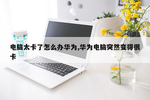 电脑太卡了怎么办华为,华为电脑突然变得很卡