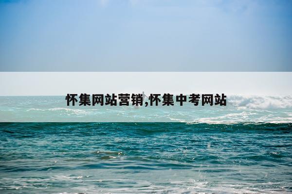 怀集网站营销,怀集中考网站