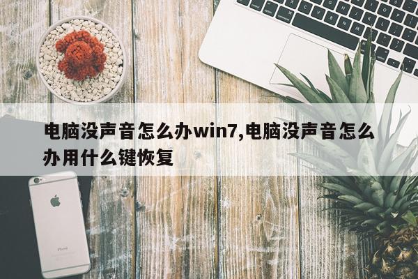 电脑没声音怎么办win7,电脑没声音怎么办用什么键恢复