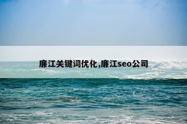 廉江关键词优化,廉江seo公司