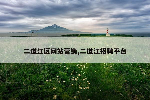 二道江区网站营销,二道江招聘平台
