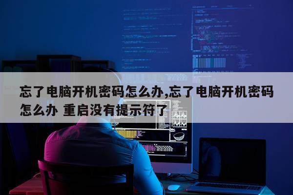 忘了电脑开机密码怎么办,忘了电脑开机密码怎么办 重启没有提示符了