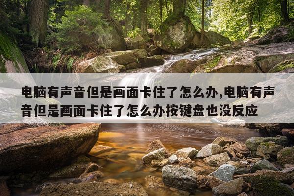电脑有声音但是画面卡住了怎么办,电脑有声音但是画面卡住了怎么办按键盘也没反应