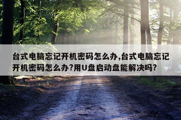 台式电脑忘记开机密码怎么办,台式电脑忘记开机密码怎么办?用U盘启动盘能解决吗?