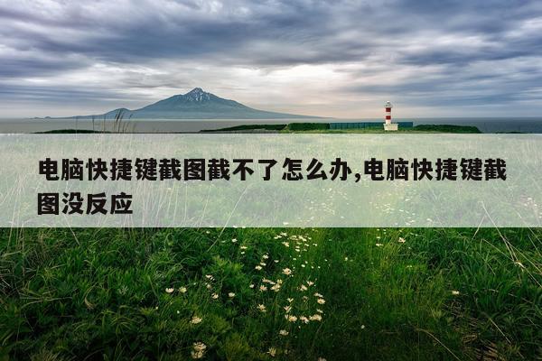 电脑快捷键截图截不了怎么办,电脑快捷键截图没反应