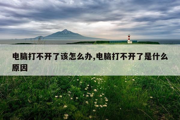 电脑打不开了该怎么办,电脑打不开了是什么原因