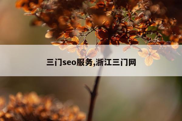 三门seo服务,浙江三门网