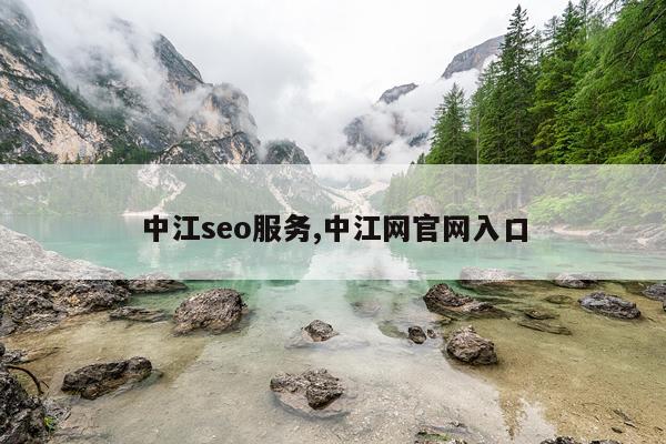 中江seo服务,中江网官网入口