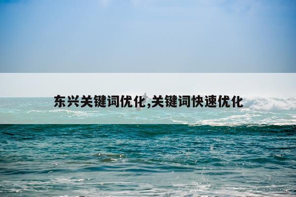 东兴关键词优化,关键词快速优化