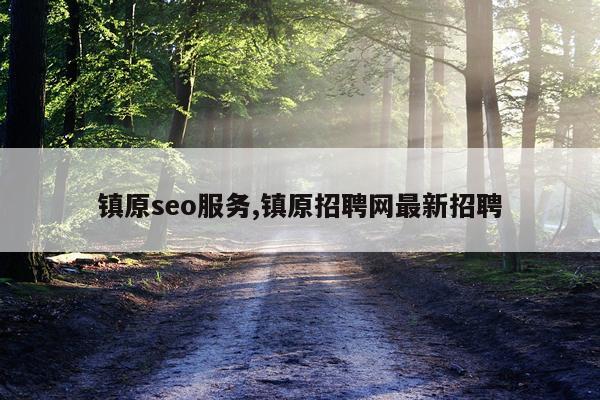 镇原seo服务,镇原招聘网最新招聘